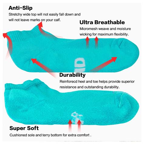 MD Bamboo Moisture Wicking Low-cut Socks Colorful– All About Socks