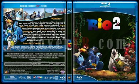 Rio 2 - Custom Bluray Cover - English [2014] - CoverTR