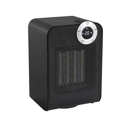 Termoventilatore Ceramico Mobile Equation Class Nero W Leroy