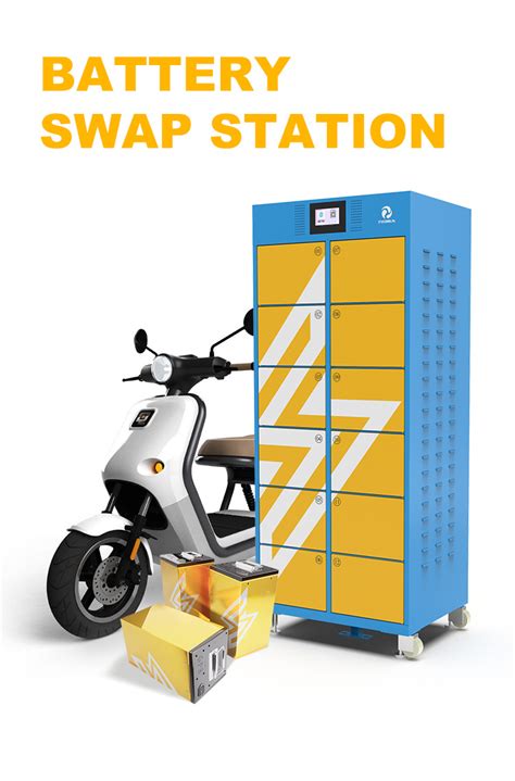 Tycorun Electric Two Wheeler Battery Swapping Station Convenient Rental