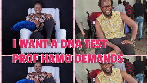 Prof Hamo Asks For Dna Test Jemutai Seen With Prof Hamo Youtube