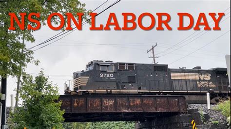 Norfolk Southern Trains On Labor Day 2022 YouTube