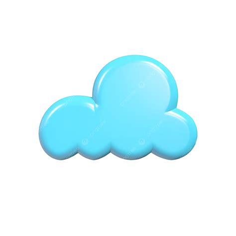 Cloud With Check Mark 3d Model Cartoon Style Render Illustration 3d