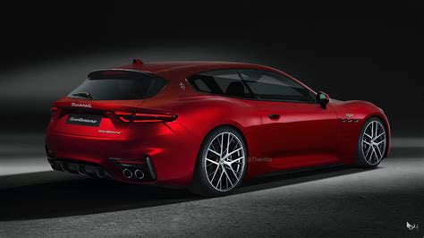 550 HP Maserati GranTurismo Shooting Brake Turns CGI Heir To Ferraris