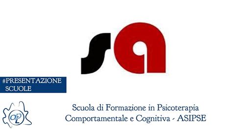 Presentazione Scuola Di Formazione In Psicoterapia Comportamentale E