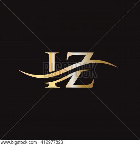 Iz Logo Design Vector Vector & Photo (Free Trial) | Bigstock