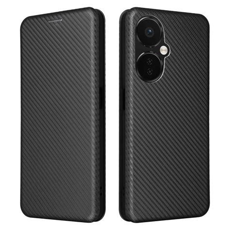 Skalo Oneplus Nord Ce Lite G Carbon Fiber Lompakkokotelo Musta