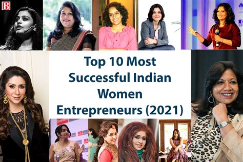 Top 10 Most Successful Indian Women Entrepreneurs