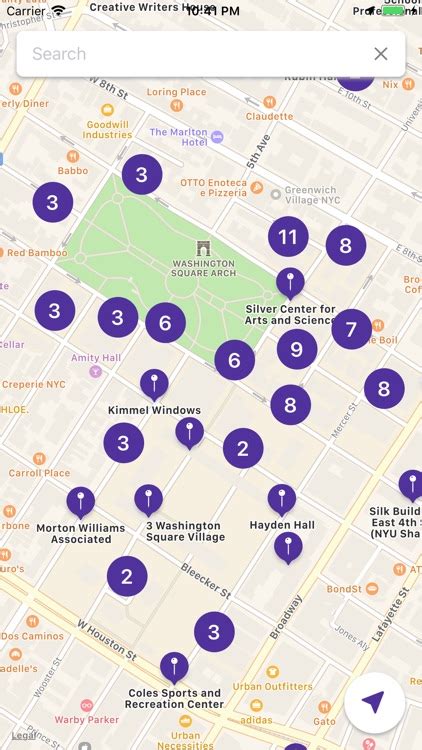 NYU Campus Maps by Liam Bolling