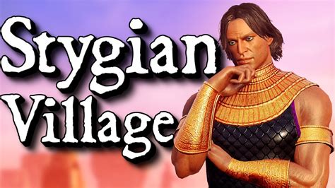 Conan Exiles Stygian Village Build Showcase YouTube