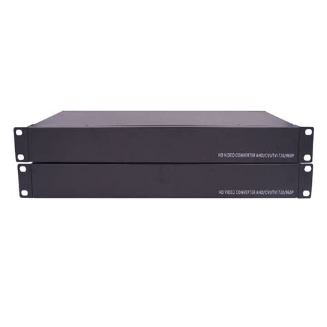 16 Channels Video To Fiber Optic Media Converters For Hikvision Dahua