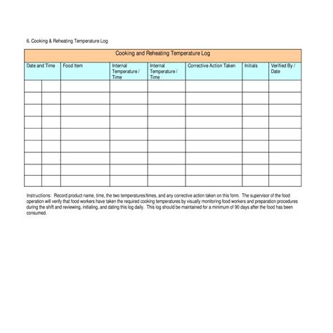 Haccp Flow Form Fill Out Printable Pdf Forms Online