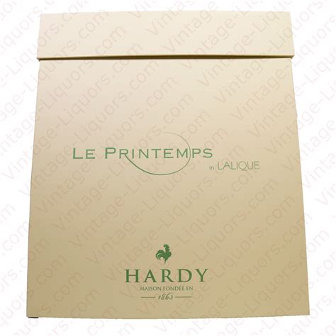 Hardy Cognac Lalique Spring Masterpiece Cognac