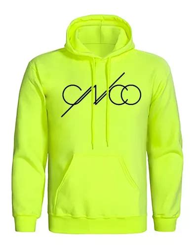 Sudadera Amarillo Neon Cnco Meses Sin Interés