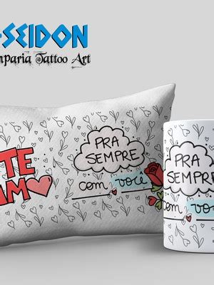 Almofada Personalizada Dia Dos Namorados Elo