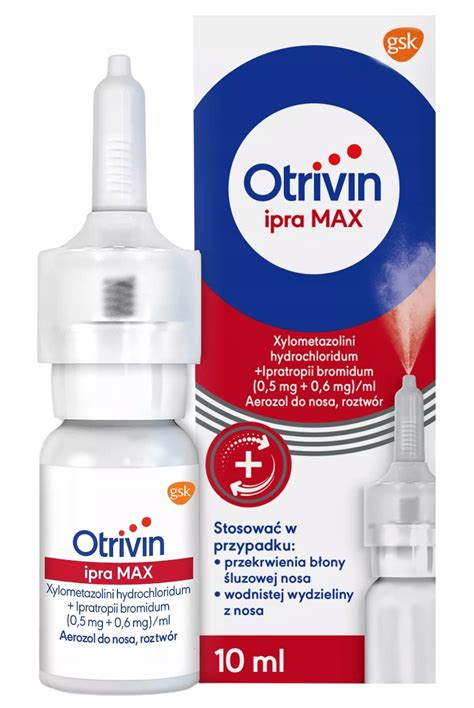 Otrivin Ipra Max Aerozol Do Nosa Katar Zatoki Ml Allegro Pl