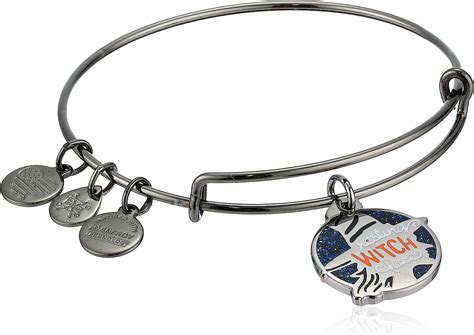 Alex And Ani Women S Color Infusion Resting Witch Face Charm Bangle