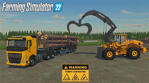 Fs Volvo L H High Lift Farming Simulator Mods Youtube