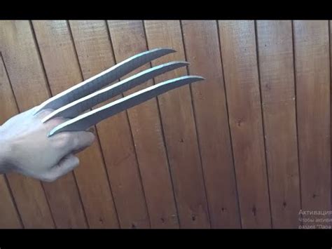 Cómo hacer garras de Wolverine con cartón X Men YouTube