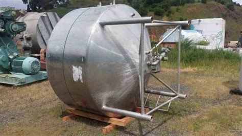 Gal Dci Stainless Steel Tank New Used And Surplus