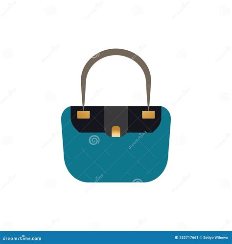 Fondo Vectorial Del Icono De La Bolsa De Mujer Ilustraci N Del Vector