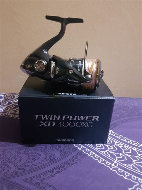 Shimano Twinpower Reel XD 4000XG Sports Equipment Fishing On Carousell