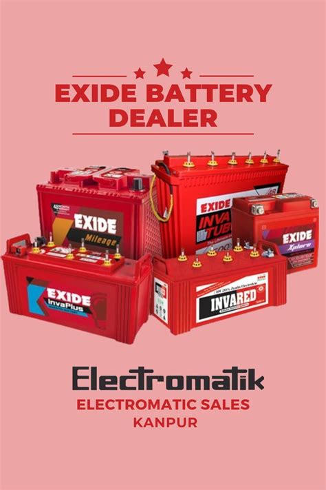 Exide Batteries Supplier In Kanpur Battery Battery Shop Battery Logo