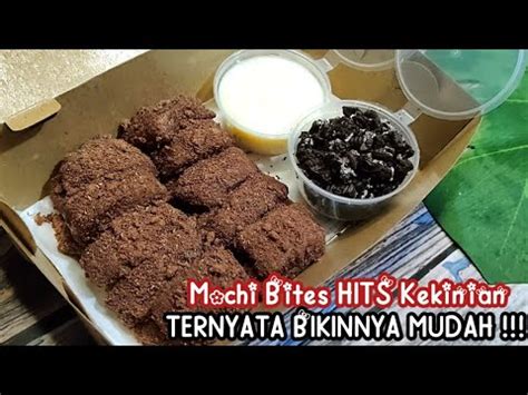 Resep Mochi Bites Viral Enak Lembut Kenyal YouTube