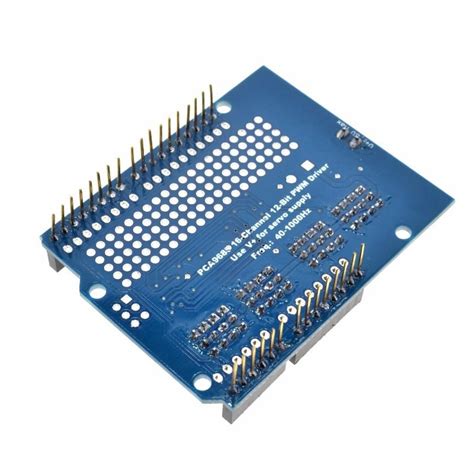 Modulo Servo Shield Arduino Compatible Canales Pwm Bits Ipramet