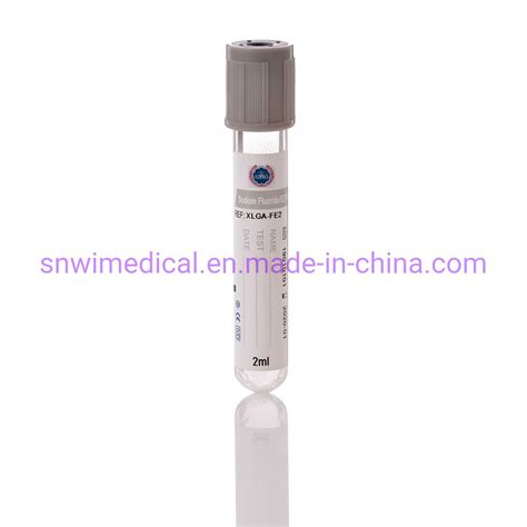 OEM Medical Disposable Sodium Fluoride Potassium Oxalate Glucose Vacuum