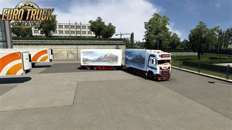 Euro Truck Simulator 2 Scania S 580 Tandem Hansen Truckstyling