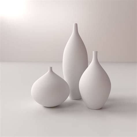 Modern Vases 3d Model Cgtrader