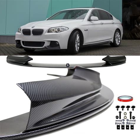 Performance Front Spoiler Sport Lip Carbon High Gloss Paint Fits On Bmw