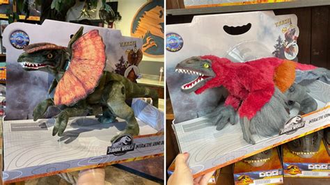 New Universal Studios Theme Park Exclusive Plush Toys Bring 'Jurassic World' Dilophosaurus ...