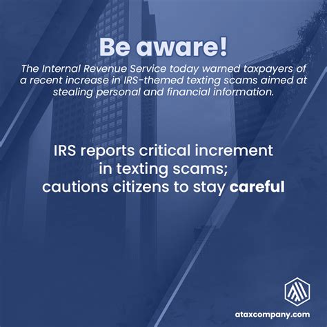 Be Aware Irs Reports Critical Increment In Texting Scams Most