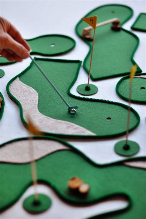 Diy Tabletop Mini Golf Make