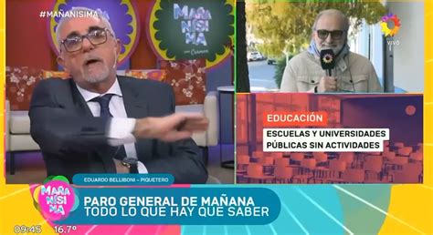 El Desagradable Cruce Entre El Periodista Ricardo Canaletti Y El