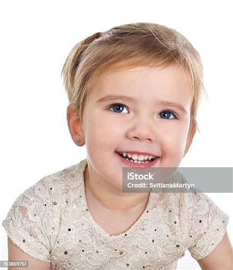 Photo Libre De Droit De Portrait De Jolie Petite Fille Souriant Banque