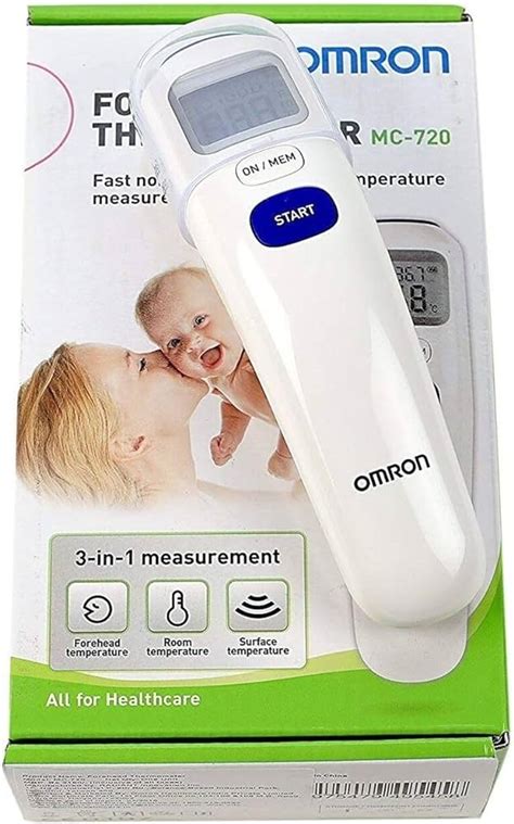 Omron Gentle Temp Digital Forehead Thermometer Off