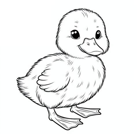 Desenho De Patinho Para Colorir - 5