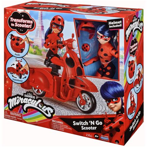 Set De Joaca Miraculous Switch N Go Scooter Emag Ro