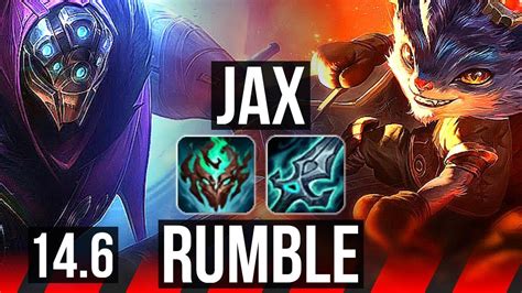 JAX Vs RUMBLE TOP Comeback 1700 Games NA Master 14 6 YouTube