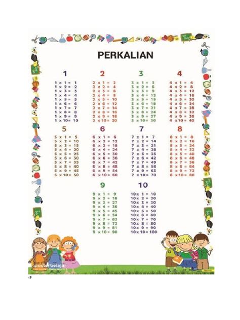 Perkalian Kls 3b Pdf