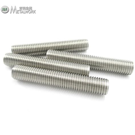 M12 M24 2205 Duplex Stainless Steel Thread Rod China 2205 Thread Rod