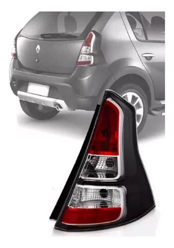 Faro Trasero Ren Sandero Stepway 2011 2015 Borde Negro Der