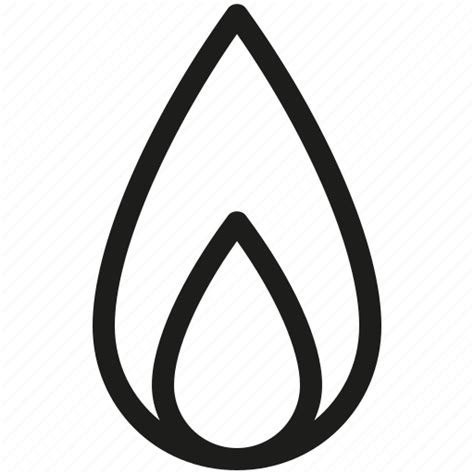 Natural Gas Flame Icon Download On Iconfinder