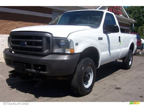 2002 Oxford White Ford F250 Super Duty Xl Regular Cab 4x4 68988496