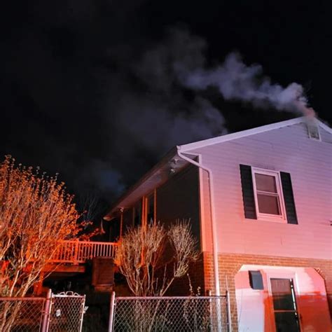 Fire Damages House In Westminster