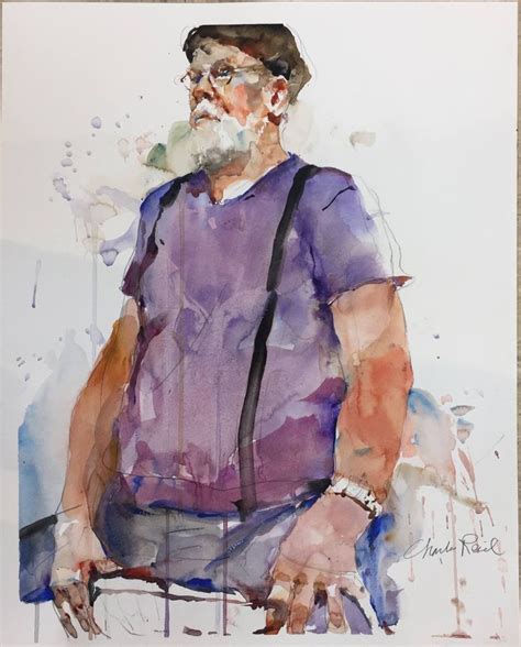 Pin By Valerie Mafrica On Charles Reid Watercolor Portraits