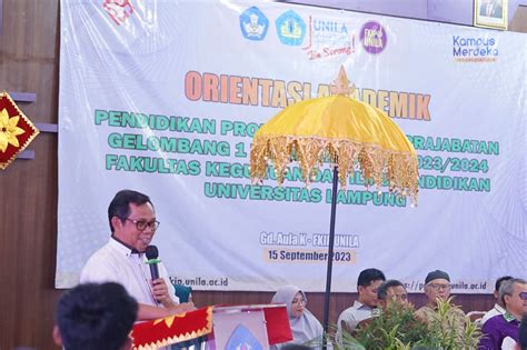 Fkip Gelar Orientasi Akademik Ppg Prajabatan Gelombang I Universitas